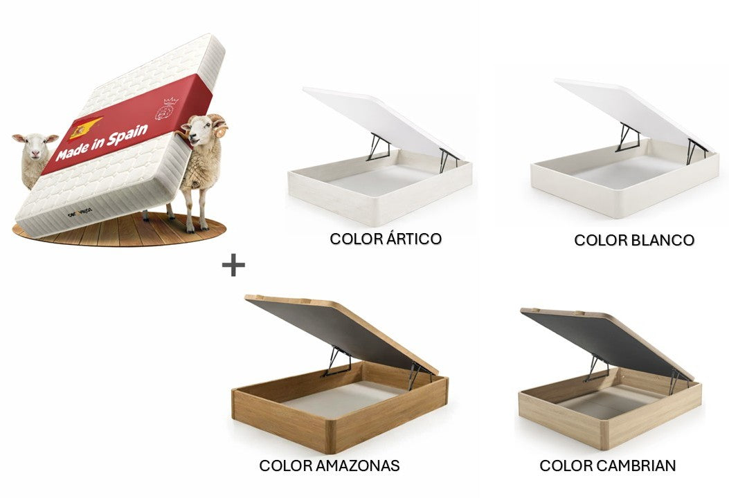 Pack Colchón Cerovejas + Canapé