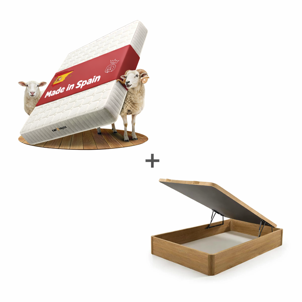 Pack Colchón Confort Cerovejas + Canapé