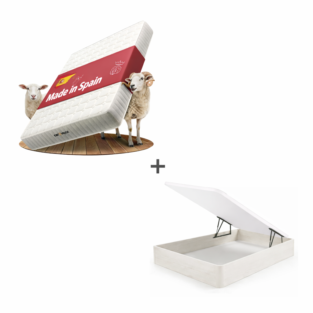 Pack Colchón Confort Cerovejas + Canapé