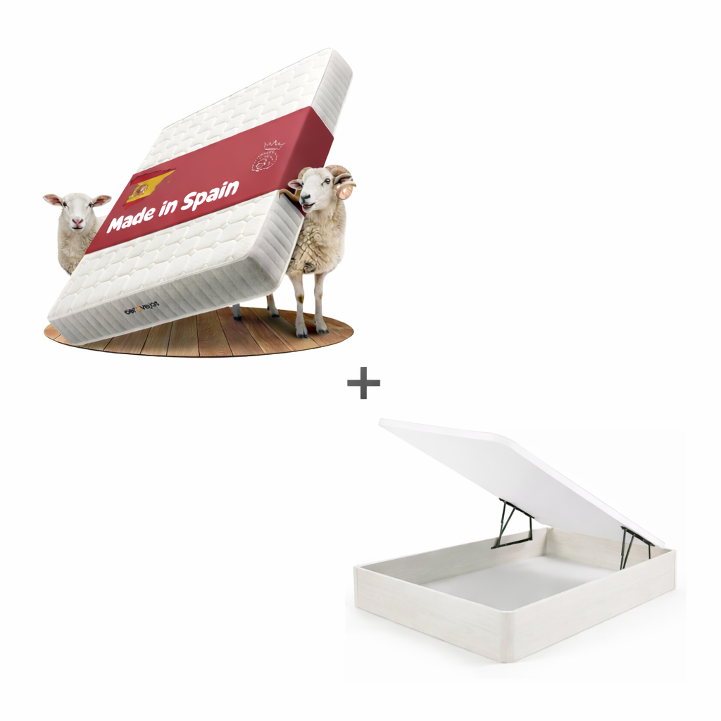 Pack Colchón Confort Cerovejas + Canapé